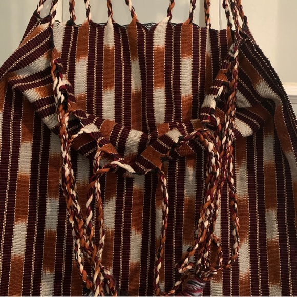Guatemalan textile ethnic tote bag purse - Picture 3 of 8